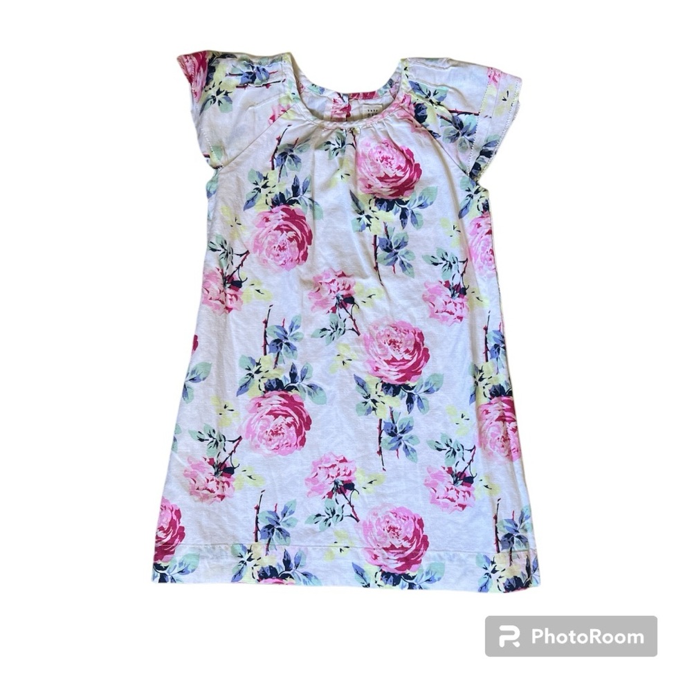 EUC GAP English rose sheath dress girls size 4
